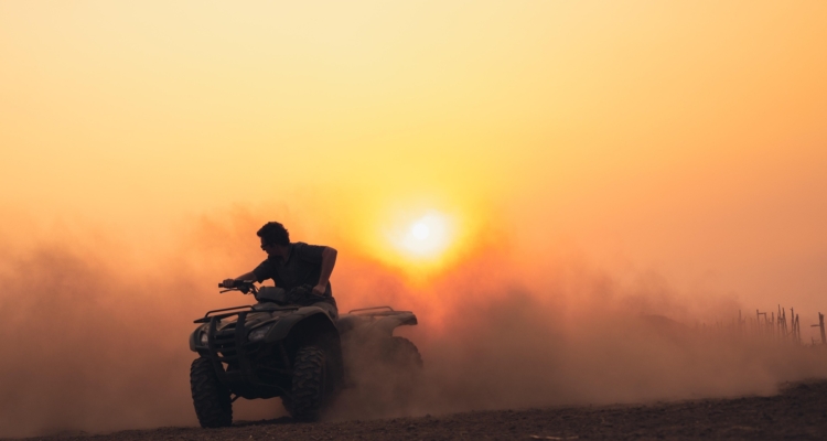 quad biking