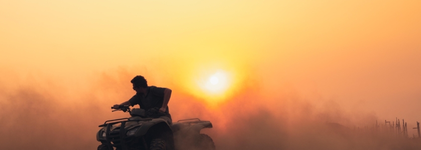 quad biking